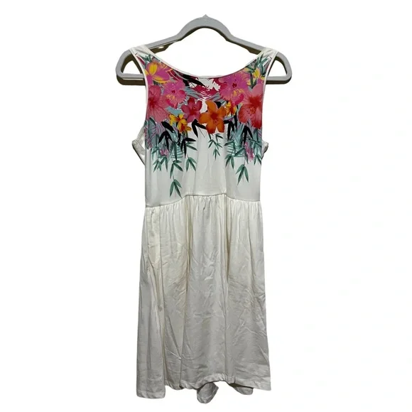 h&m cotton dresses women Ladies - Light Blue Cotton Dress with Eyelet Embroidery - Size: L